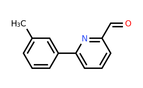 CAS 502925-45-3 | 6-(3-Methylphenyl)pyridine-2-carbaldehyde