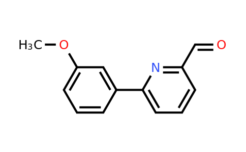 CAS 502925-46-4 | 6-(3-Methoxyphenyl)picolinaldehyde