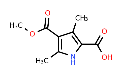 CAS 50296-60-1 | 4-(Methoxycarbonyl)-3,5-dimethyl-1H-pyrrole-2-carboxylic acid