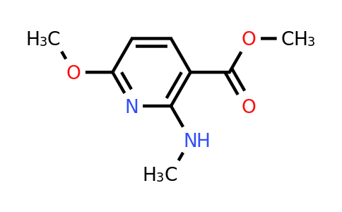 CAS 503000-88-2 | Methyl 6-methoxy-2-(methylamino)nicotinate