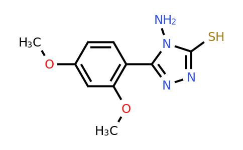 CAS 503004-44-2 | 4-amino-5-(2,4-dimethoxyphenyl)-4H-1,2,4-triazole-3-thiol