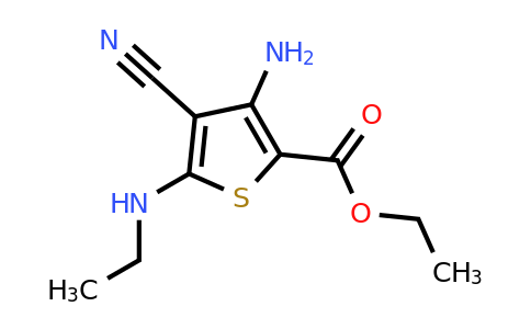 CAS 503087-17-0 | ethyl 3-amino-4-cyano-5-(ethylamino)thiophene-2-carboxylate
