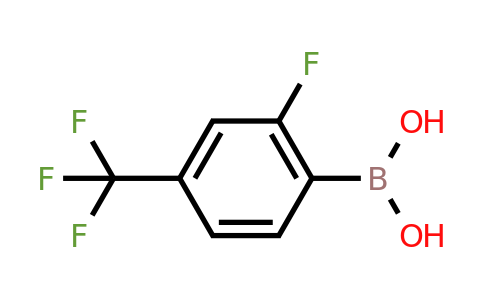 CAS 503309-11-3 | 2-Fluoro-4-(trifluoromethyl)phenylboronic acid
