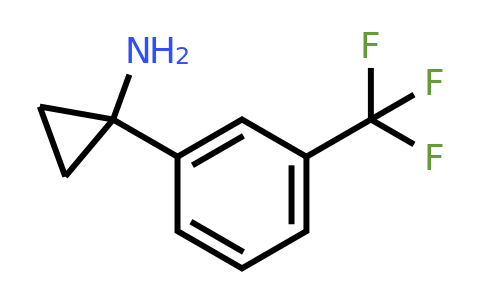 CAS 503417-34-3 | 1-(3-(Trifluoromethyl)phenyl)cyclopropanamine