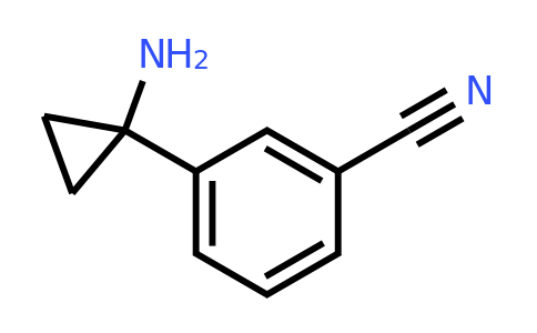 CAS 503417-36-5 | 3-(1-aminocyclopropyl)benzonitrile