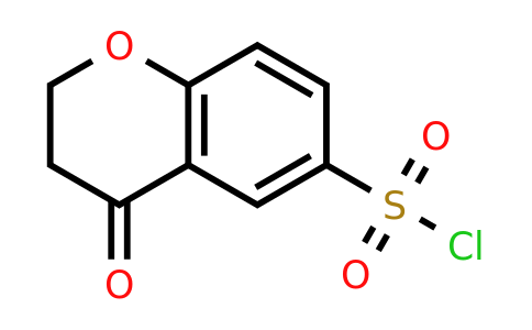 CAS 503470-40-4 | 4-oxo-3,4-dihydro-2H-1-benzopyran-6-sulfonyl chloride