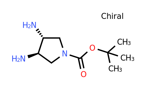 CAS 503552-68-9 | 1-Pyrrolidinecarboxylic acid, 3,4-diamino-, 1,1-dimethylethyl ester, (3R,4R)-