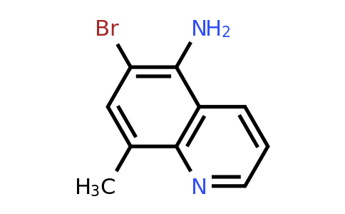 CAS 50358-36-6 | 6-Bromo-8-methylquinolin-5-amine