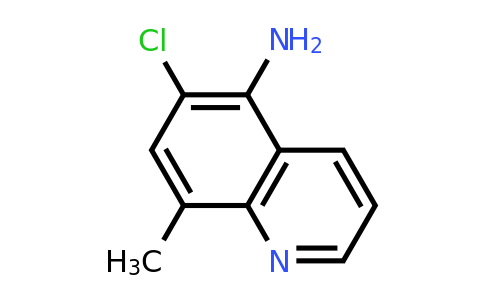 CAS 50358-37-7 | 6-Chloro-8-methylquinolin-5-amine
