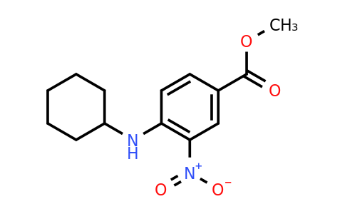 CAS 503859-26-5 | 3-Nitro-4-(cyclohexylamino) benzoic acid methyl ester