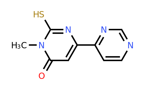 CAS 503860-53-5 | 2-Mercapto-3-methyl-6-(pyrimidin-4-YL)-3H-pyrimidin-4-one