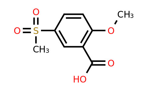 CAS 50390-76-6 | 5-methanesulfonyl-2-methoxybenzoic acid