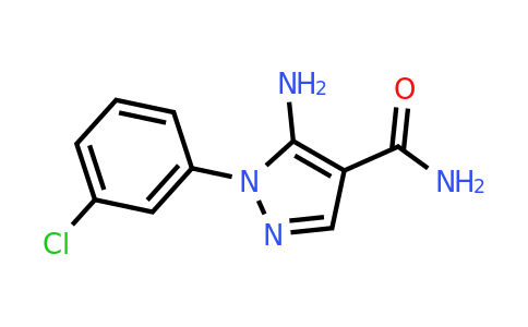 CAS 50427-78-6 | 5-amino-1-(3-chlorophenyl)pyrazole-4-carboxamide