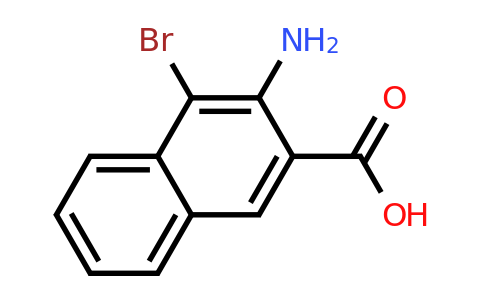 CAS 5043-27-6 | 3-Amino-4-bromo-2-naphthoic acid