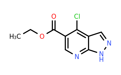 CAS 50476-72-7 | ethyl 4-chloro-1H-pyrazolo[3,4-b]pyridine-5-carboxylate