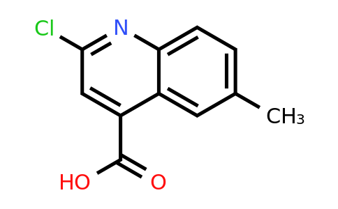 CAS 50503-75-8 | 2-Chloro-6-methylquinoline-4-carboxylic acid