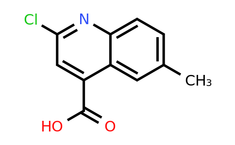 2-Chloro-6-methylquinoline-4-carboxylic acid