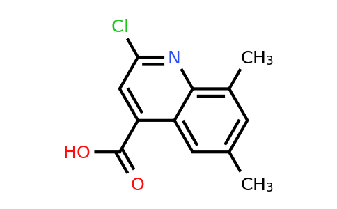 CAS 50503-78-1 | 2-Chloro-6,8-dimethylquinoline-4-carboxylic acid