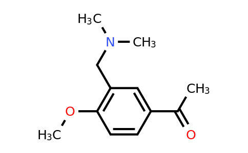CAS 505070-85-9 | 1-(3-((Dimethylamino)methyl)-4-methoxyphenyl)ethanone