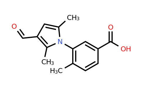 CAS 505071-98-7 | 3-(3-Formyl-2,5-dimethyl-1H-pyrrol-1-yl)-4-methylbenzoic acid