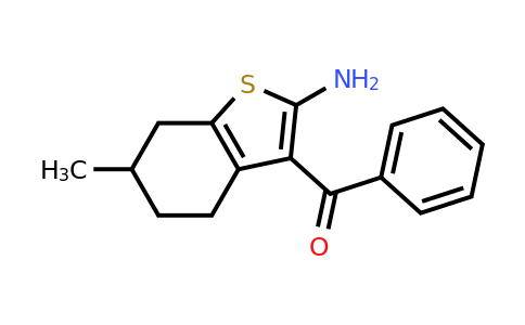 CAS 50508-69-5 | 3-benzoyl-6-methyl-4,5,6,7-tetrahydro-1-benzothiophen-2-amine