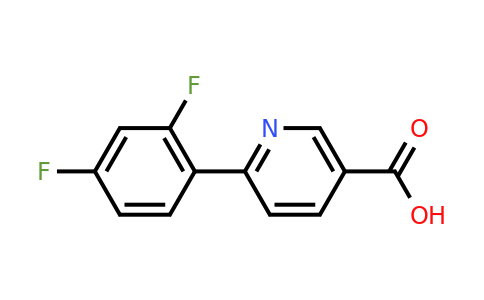CAS 505082-74-6 | 6-(2,4-Difluorophenyl)-nicotinic acid