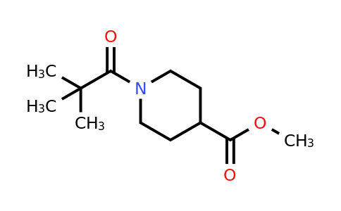 CAS 505088-49-3 | Methyl 1-pivaloylpiperidine-4-carboxylate