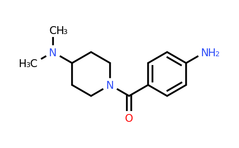 CAS 50534-08-2 | 1-(4-aminobenzoyl)-N,N-dimethylpiperidin-4-amine