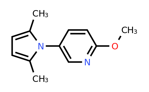 CAS 5059-34-7 | 5-(2,5-Dimethyl-1H-pyrrol-1-yl)-2-methoxypyridine