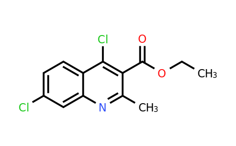 CAS 50593-27-6 | Ethyl 4,7-dichloro-2-methylquinoline-3-carboxylate