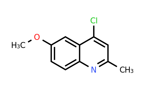 CAS 50593-73-2 | 4-Chloro-6-methoxy-2-methylquinoline