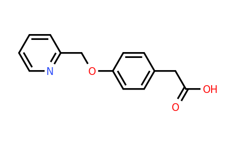 CAS 50596-41-3 | 2-{4-[(pyridin-2-yl)methoxy]phenyl}acetic acid