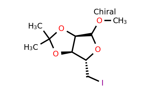 CAS 50600-40-3 | (3aS,4S,6aR)-4-(iodomethyl)-6-methoxy-2,2-dimethyl-tetrahydro-2H-furo[3,4-d][1,3]dioxole