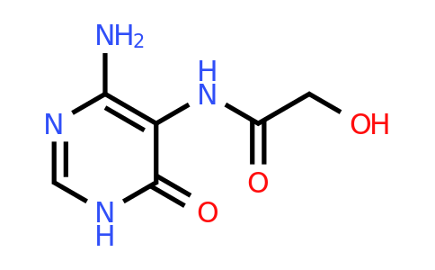 CAS 50609-14-8 | N-(4-amino-6-oxo-1,6-dihydropyrimidin-5-yl)-2-hydroxyacetamide
