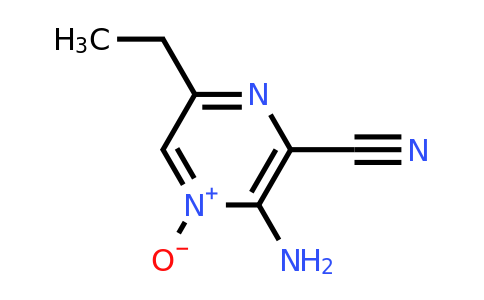 CAS 50627-13-9 | 2-Pyrazinecarbonitrile , 3-amino-6-ethyl-, 4-oxide