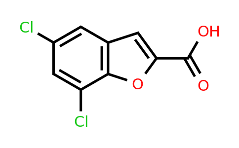 CAS 50635-20-6 | 5,7-dichlorobenzofuran-2-carboxylic acid
