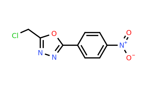 CAS 50677-30-0 | 2-(Chloromethyl)-5-(4-nitrophenyl)-1,3,4-oxadiazole