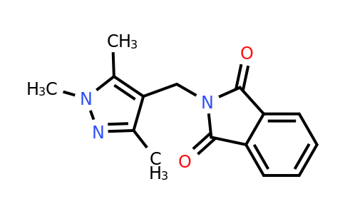 2-((1,3,5-Trimethyl-1H-pyrazol-4-yl)methyl)isoindoline-1,3-dione