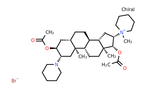 CAS 50700-72-6 | 1-[(1R,2S,3aS,3bR,5aS,7S,8S,9aS,9bS,11aS)-1,7-bis(acetyloxy)-9a,11a-dimethyl-8-(piperidin-1-yl)-hexadecahydro-1H-cyclopenta[a]phenanthren-2-yl]-1-methylpiperidin-1-ium bromide