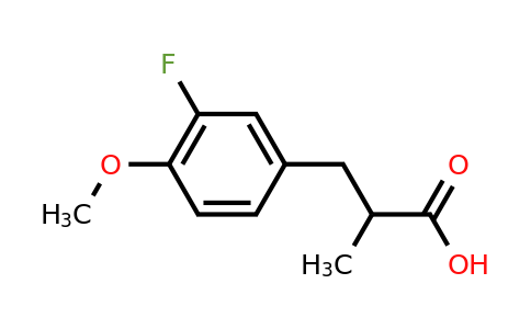 CAS 50703-56-5 | 3-(3-fluoro-4-methoxyphenyl)-2-methylpropanoic acid