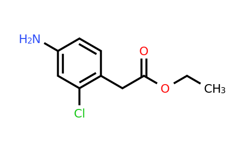 CAS 50712-59-9 | Ethyl 2-(4-amino-2-chlorophenyl)acetate