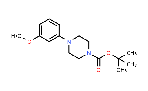 CAS 507263-18-5 | tert-butyl 4-(3-methoxyphenyl)piperazine-1-carboxylate