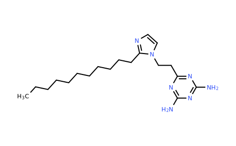 CAS 50729-75-4 | 6-(2-(2-Undecyl-1H-imidazol-1-yl)ethyl)-1,3,5-triazine-2,4-diamine
