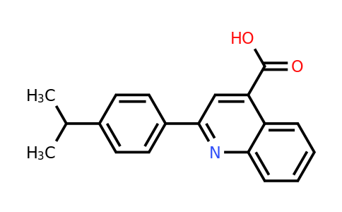 CAS 50733-96-5 | 2-(4-Isopropylphenyl)quinoline-4-carboxylic acid