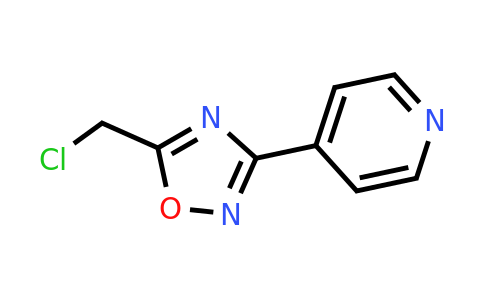 CAS 50737-35-4 | 5-(Chloromethyl)-3-(pyridin-4-yl)-1,2,4-oxadiazole