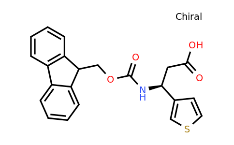CAS 507472-09-5 | (3S)-3-({[(9H-fluoren-9-yl)methoxy]carbonyl}amino)-3-(thiophen-3-yl)propanoic acid