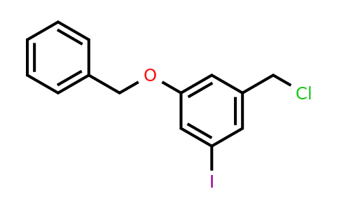 CAS 50765-25-8 | 1-(Benzyloxy)-3-(chloromethyl)-5-iodobenzene