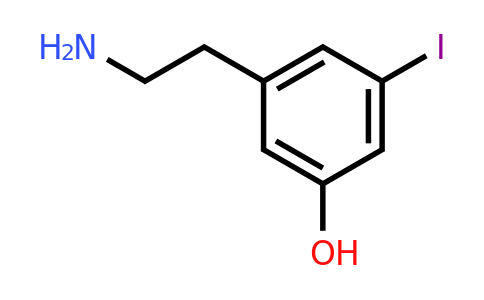 CAS 50765-28-1 | 3-(2-Aminoethyl)-5-iodophenol