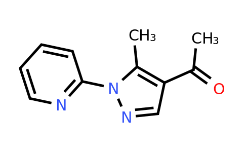CAS 5078-64-8 | 1-[5-Methyl-1-(pyridin-2-yl)-1H-pyrazol-4-yl]ethan-1-one