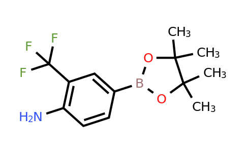 CAS 508223-55-0 | 4-(4,4,5,5-Tetramethyl-1,3,2-dioxaborolan-2-YL)-2-(trifluoromethyl)-benzenamine